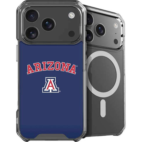 University of Arizona Primary Logo Blue iPhone 18 Pro MagSafe Case