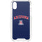 University of Arizona Primary Logo Blue iPhone XS Clear Case