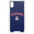 University of Arizona Primary Logo Blue iPhone XS Clear Case