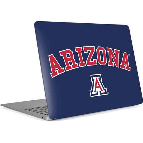 University of Arizona Primary Logo Blue Apple MacBook Air Skin