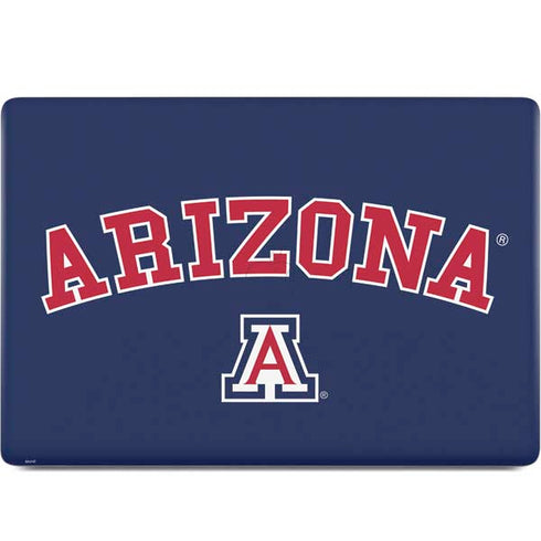 University of Arizona Primary Logo Blue MacBook Skins