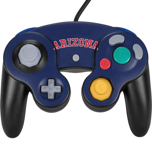 University of Arizona Primary Logo Blue Nintendo Skins