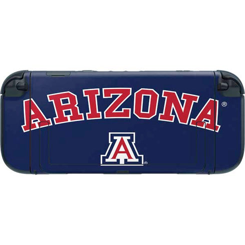 University of Arizona Primary Logo Blue Nintendo Switch 2 (2025) with Joy-Con Skin