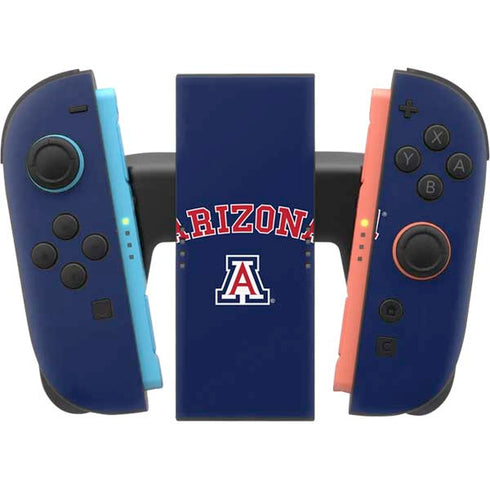 University of Arizona Primary Logo Blue Nintendo Switch 2 (2025) Joy-Con Controller Skin