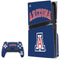 University of Arizona Primary Logo Blue PS5 Pro Disk Bundle Skin