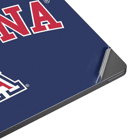 University of Arizona Primary Logo Blue Surface Laptop 7 15in Skin