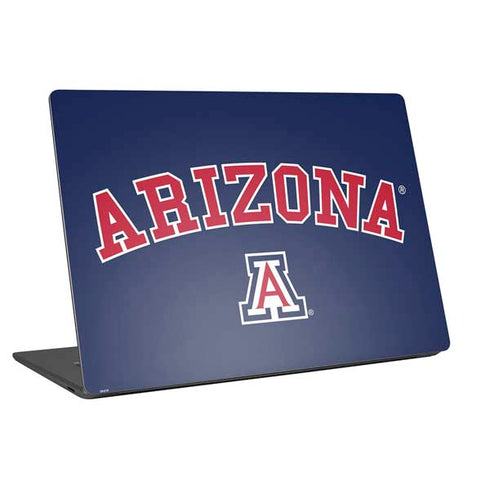 University of Arizona Primary Logo Blue Laptop Skins