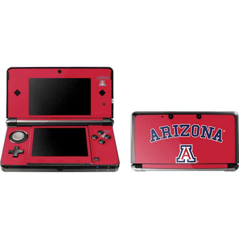 University of Arizona Primary Logo Red Nintendo Skins