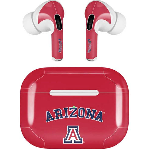 University of Arizona Primary Logo Red AirPods Skins