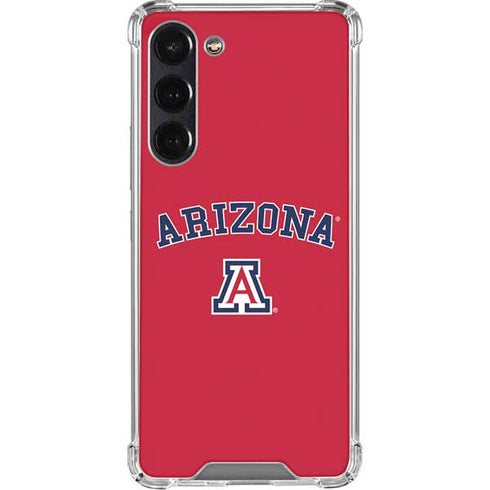 University of Arizona Primary Logo Red Galaxy S24 FE Clear Case