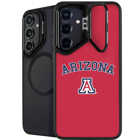 University of Arizona Primary Logo Red Galaxy S25 Kickstand Case