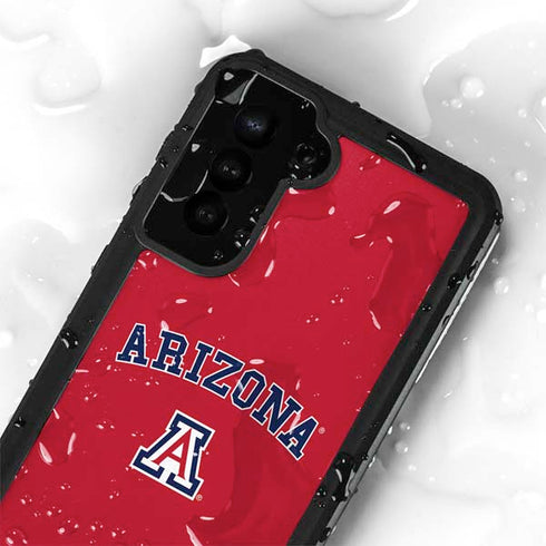 University of Arizona Primary Logo Red Galaxy S24 Plus Waterproof Case
