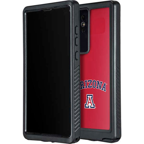 University of Arizona Primary Logo Red Galaxy S24 Ultra Waterproof Case