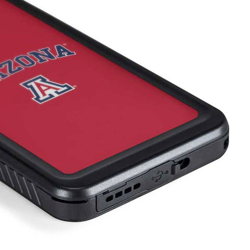 University of Arizona Primary Logo Red Galaxy S24 Waterproof Case