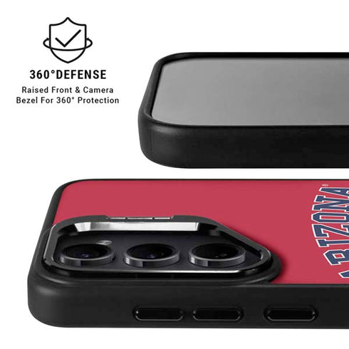 University of Arizona Primary Logo Red Galaxy S26 Kickstand Case