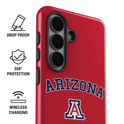 University of Arizona Primary Logo Red Galaxy S26 Plus Impact Case