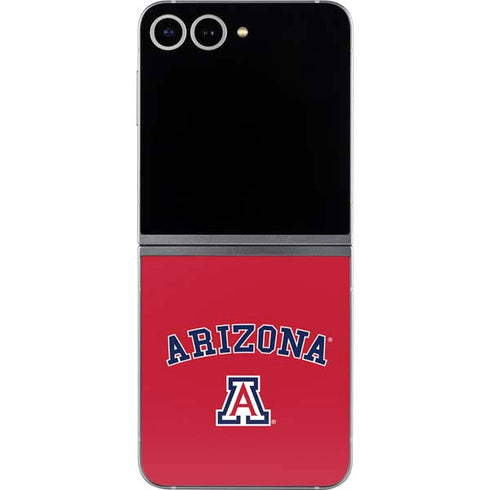 University of Arizona Primary Logo Red Galaxy Z Flip6 Skin