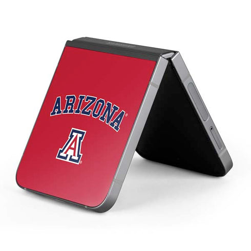 University of Arizona Primary Logo Red Galaxy Z Flip6 Skin