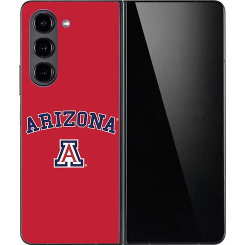 University of Arizona Primary Logo Red Galaxy Z Fold5 5G Skin