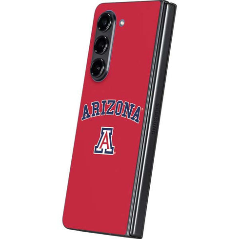 University of Arizona Primary Logo Red Galaxy Z Fold5 5G Skin