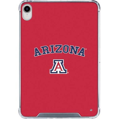 University of Arizona Primary Logo Red iPad 11th Gen (2025) Clear Case