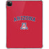 University of Arizona Primary Logo Red iPad Pro 11in (2024) Clear Case