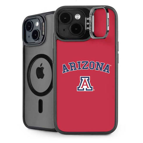 University of Arizona Primary Logo Red iPhone 14 Plus Kickstand Case