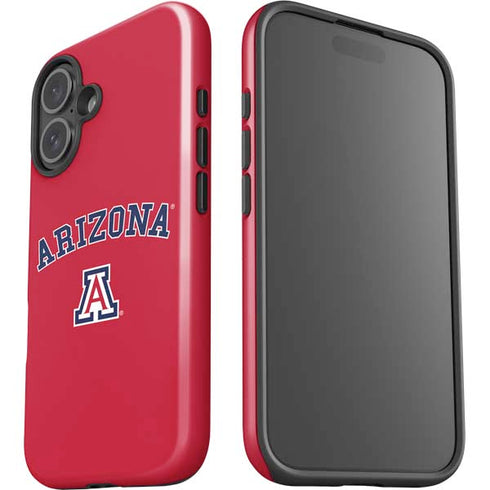 University of Arizona Primary Logo Red iPhone 16 Impact Case