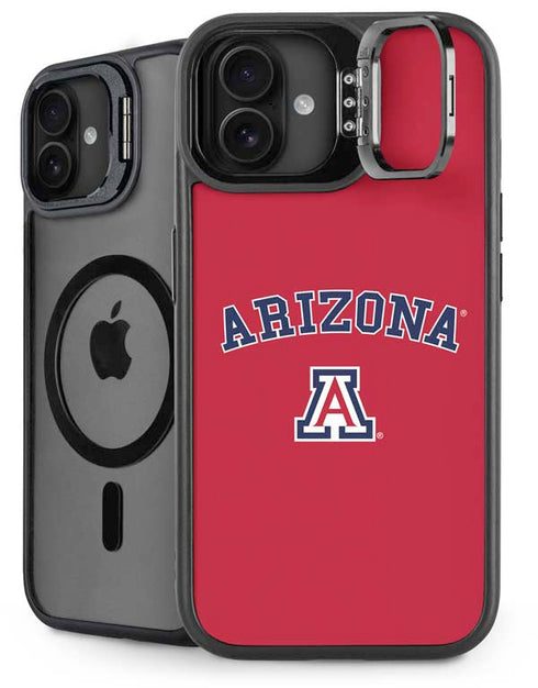 University of Arizona Primary Logo Red iPhone 16 Kickstand Case