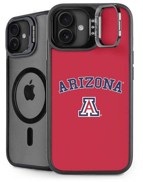 University of Arizona Primary Logo Red iPhone 16 Plus Kickstand Case