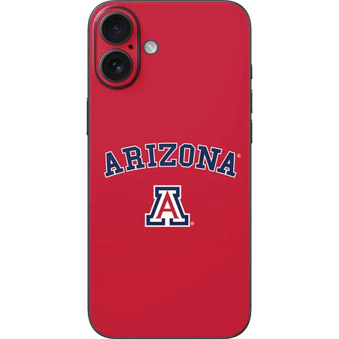 University of Arizona Primary Logo Red iPhone 16 Plus Skin