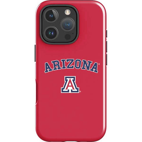 University of Arizona Primary Logo Red iPhone 16 Pro Impact Case