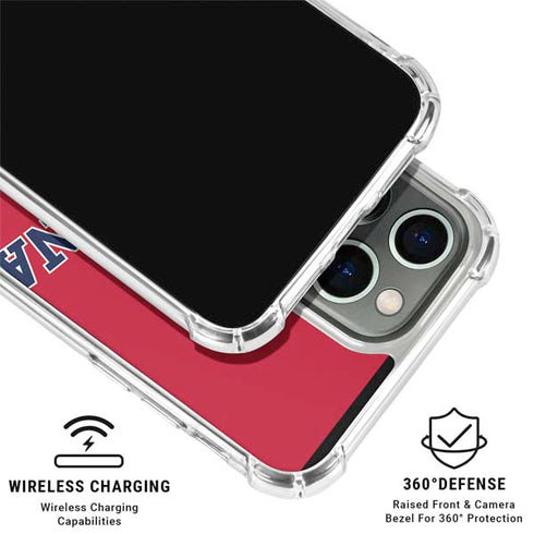 University of Arizona Primary Logo Red iPhone 16 Pro Max Clear Case