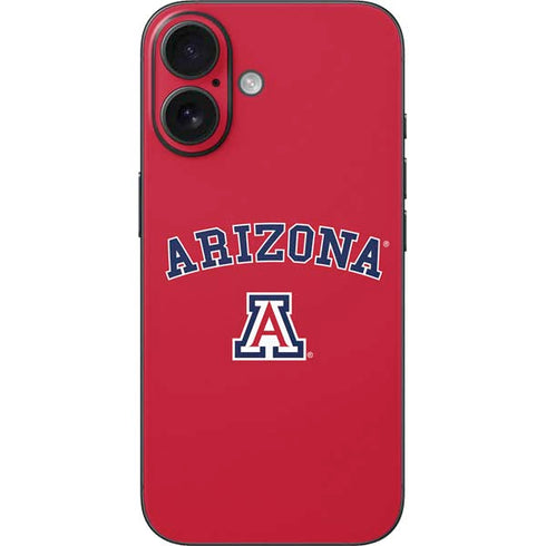 University of Arizona Primary Logo Red iPhone 16 Skin