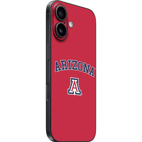 University of Arizona Primary Logo Red iPhone 16 Skin