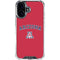 University of Arizona Primary Logo Red iPhone 17 Clear Case