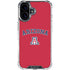 University of Arizona Primary Logo Red iPhone 17 Clear Case