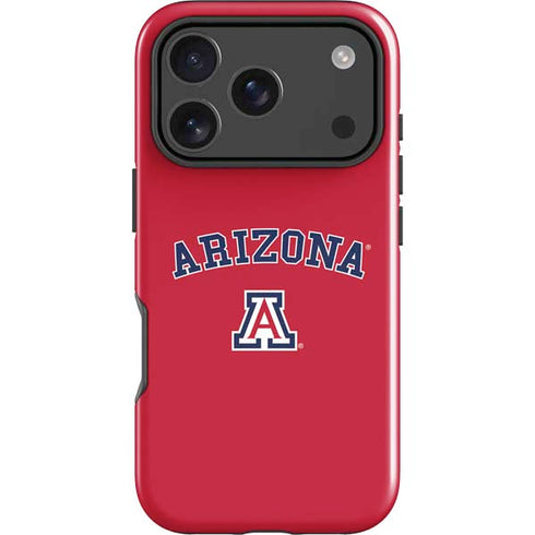 University of Arizona Primary Logo Red iPhone 18 Pro Impact Case