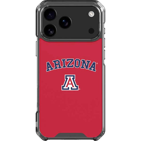 University of Arizona Primary Logo Red iPhone 18 Pro Max Clear Case
