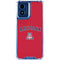 University of Arizona Primary Logo Red Moto G 5G (2024) Clear Case