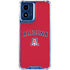 University of Arizona Primary Logo Red Moto G 5G (2024) Clear Case