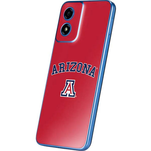 University of Arizona Primary Logo Red Moto G Play 4G (2024) Skin