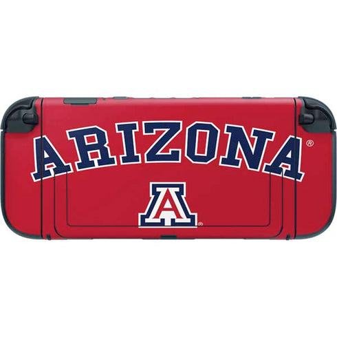 University of Arizona Primary Logo Red Nintendo Switch 2 (2025) with Joy-Con Skin