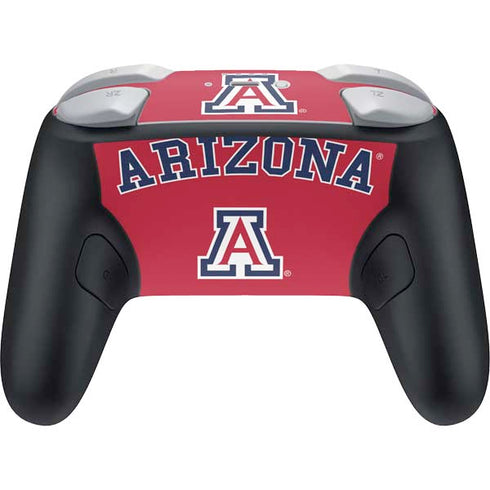 University of Arizona Primary Logo Red Nintendo Switch 2 (2025) Pro Controller Skin