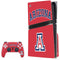 University of Arizona Primary Logo Red PS5 Pro Disk Bundle Skin