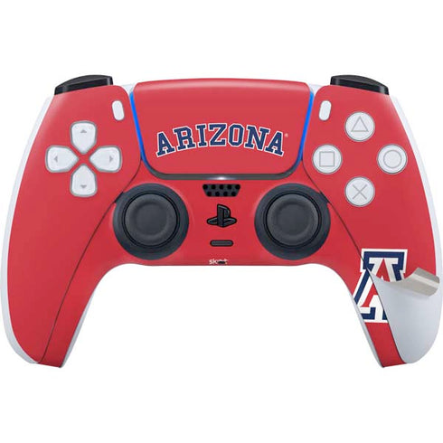 University of Arizona Primary Logo Red PS5 Pro Disk Bundle Skin