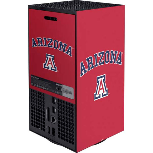 University of Arizona Primary Logo Red XBox Series X Digital Edition Bundle Skin
