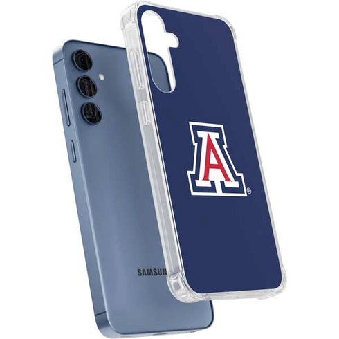 University of Arizona Primary Mark Galaxy A35 5G Clear Case
