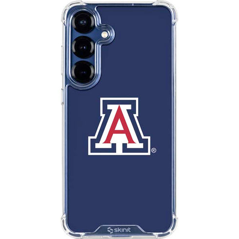 University of Arizona Primary Mark Galaxy S25 FE Clear Case