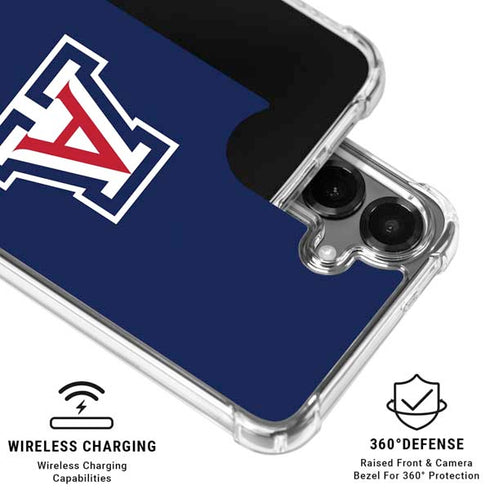 University of Arizona Primary Mark Galaxy S26 Plus Clear Case